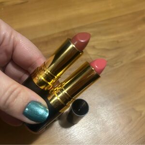 Revlon Lipstick Duo - Secret Club and Blushing Nude